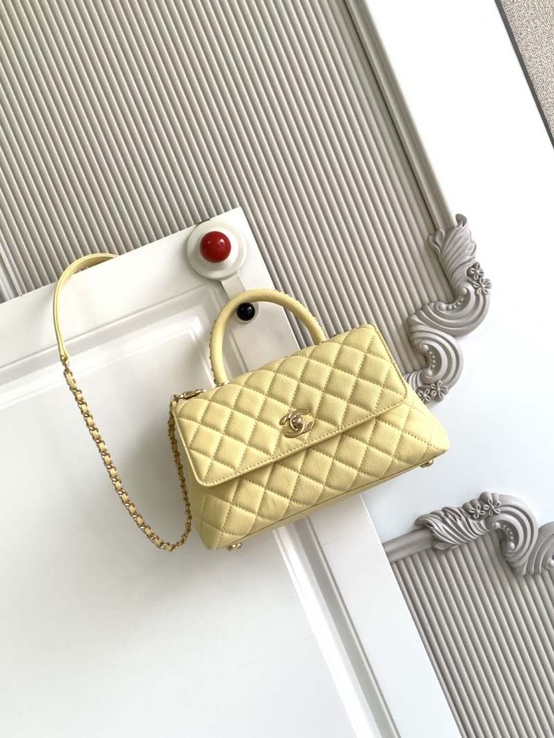 Ch**el top handle bags